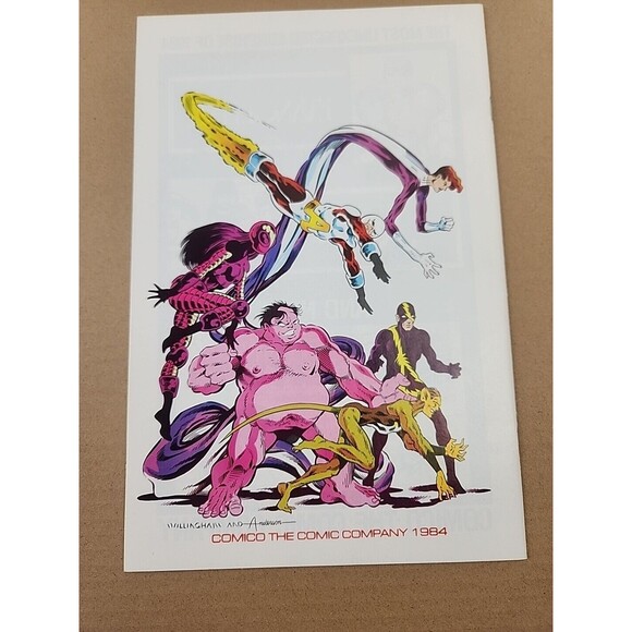 ELEMENTALS ISSUE Vol 1,  #1 COMICO 1984 NM - Picture 7 of 7